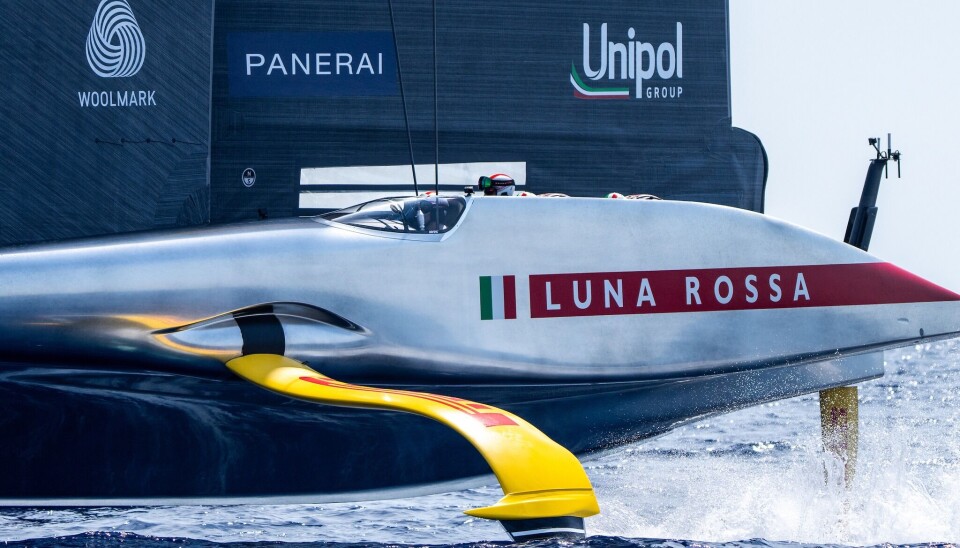 ITALIA: Luna Rossa Prada Pirelli Team kom til finalen i Louis Vuitton Cup.