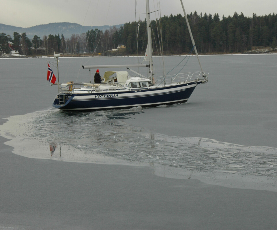 STÅL: Materialet egner seg godt for seiling i kalde strøk.