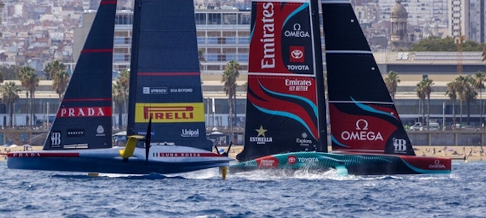 Vant generalprøven før Louis Vuitton Cup