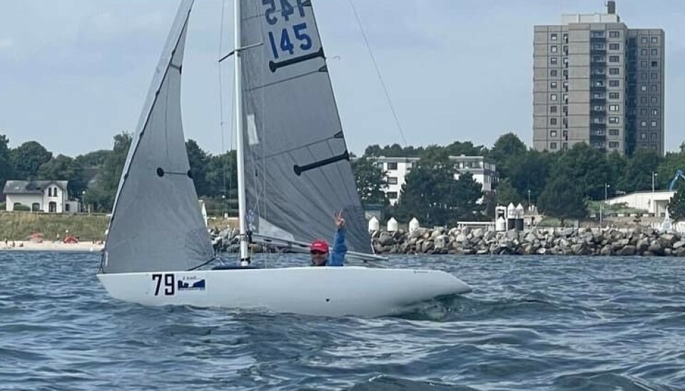 KIEL: Frank Huth ble nummer fire i VM fir 2.4 mR.