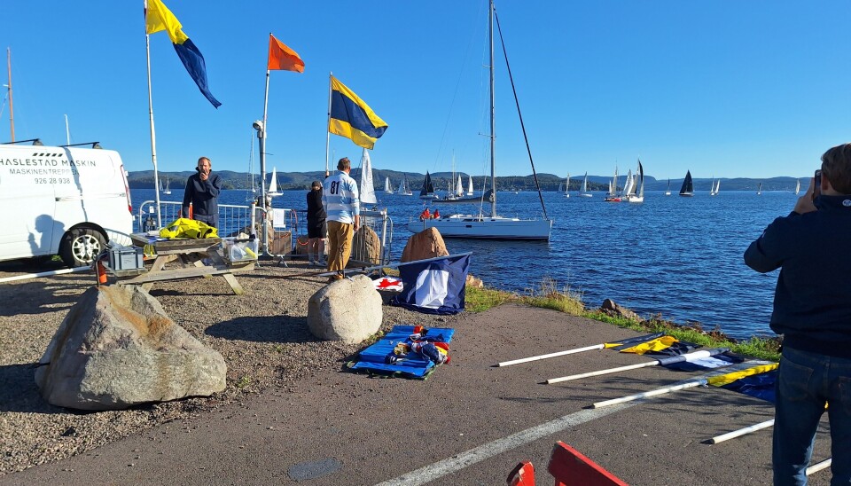 Hollænderseilasen sett fra startplass