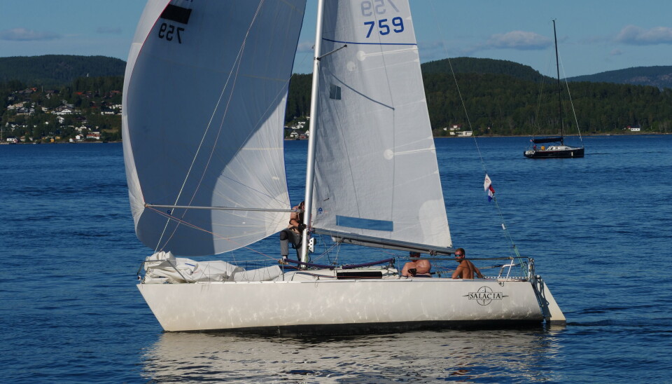 EXPRESS: «Salacia« vant Expressklassen.
