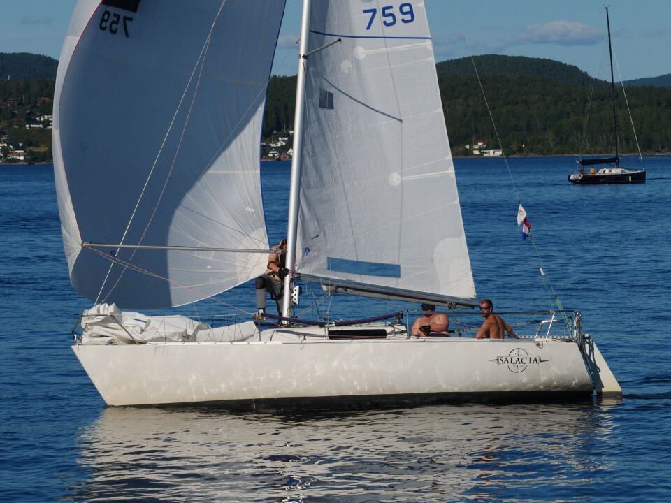 EXPRESS: «Salacia« vant Expressklassen.