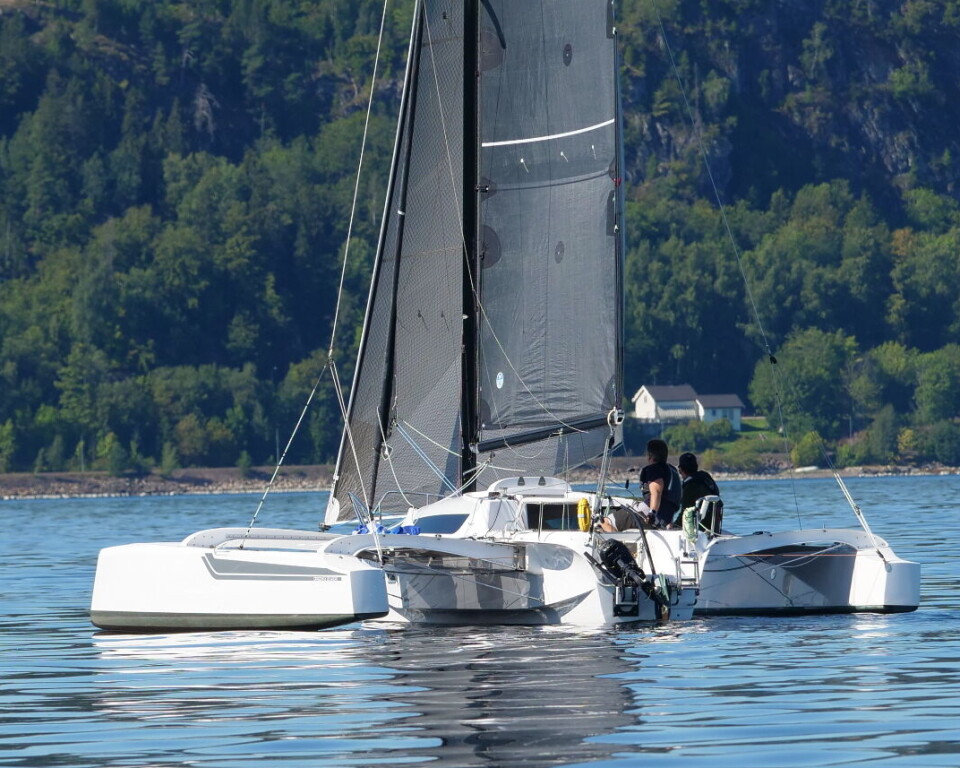 DRAGONFLY 25: «Wingman» vant klassen for flerskrogsbåter.