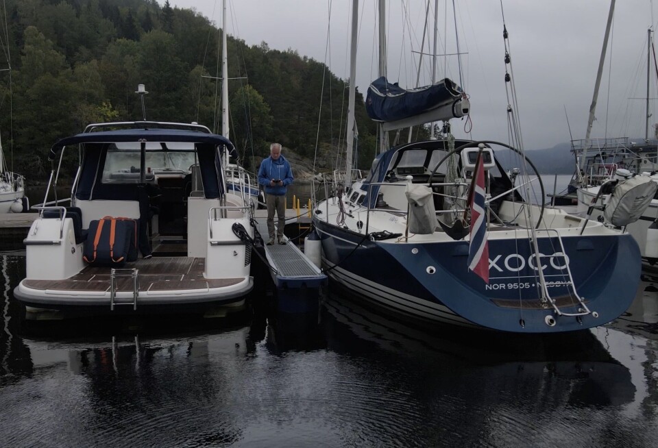 HÅØYA: Testbtene side om side.