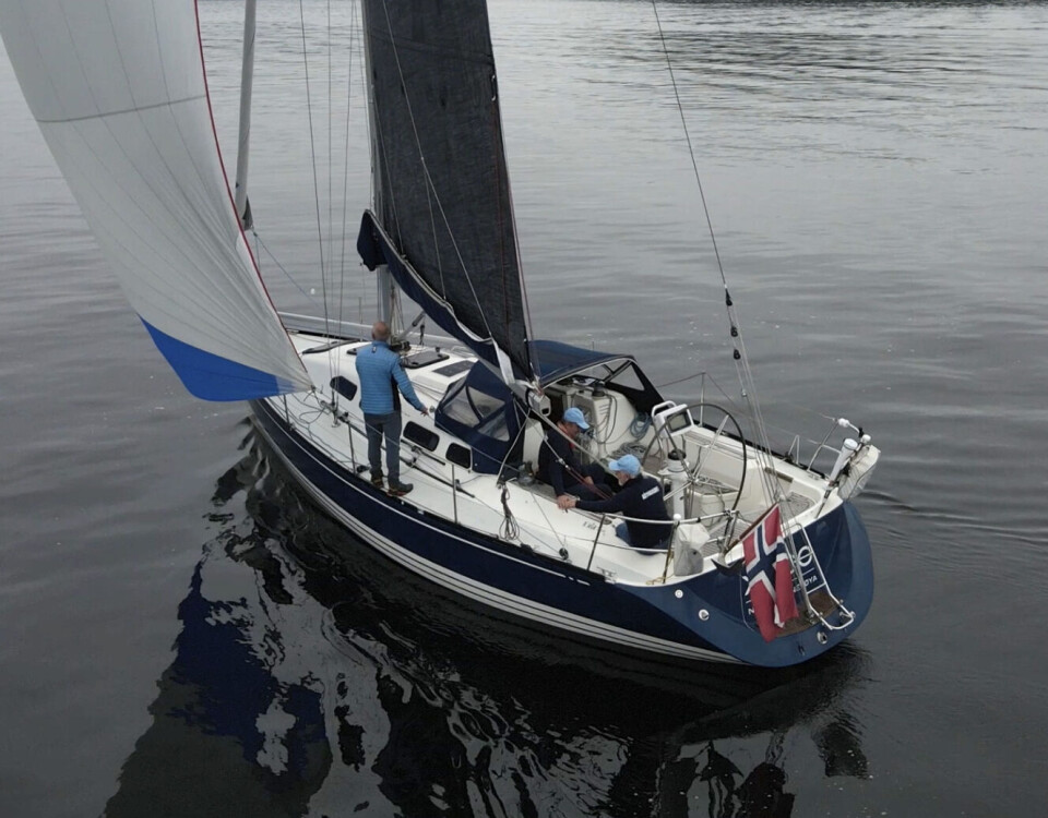 SEILBÅT: X-362 Sport fra 2000.