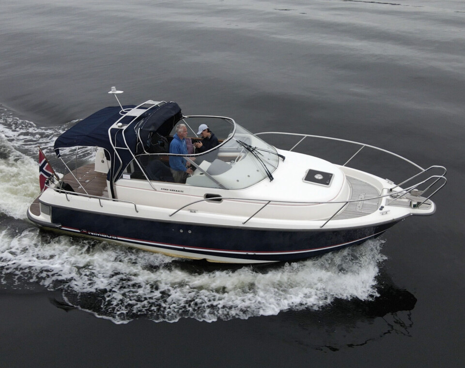 MOTORBÅT: Nimbus 30S fra 2007.