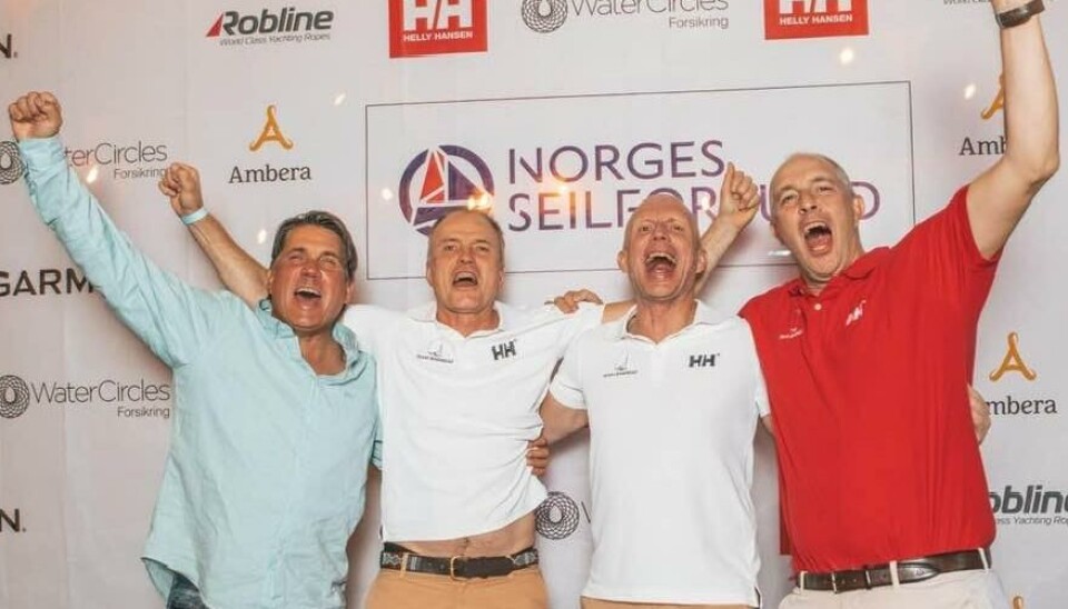 NM J/70 2024: Gull til Kristoffer Spone, Christen Horn Johannessen, Børre og Sigurd Hekk Paulsen