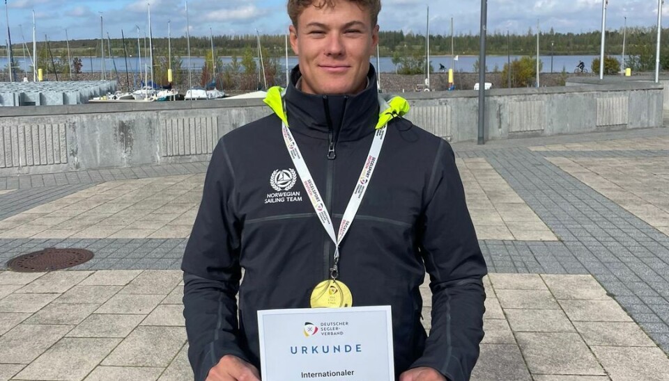 TYSK MESTER ILCA7: Christoffer Sørlie