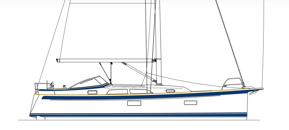 Hallberg-Rassy med en ny 37-foter