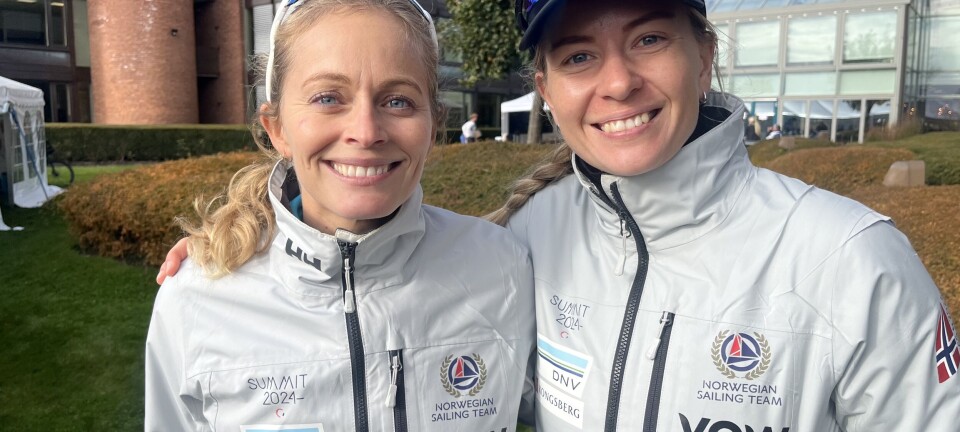 Gir seg med 49erFX, men ikke med seilingen