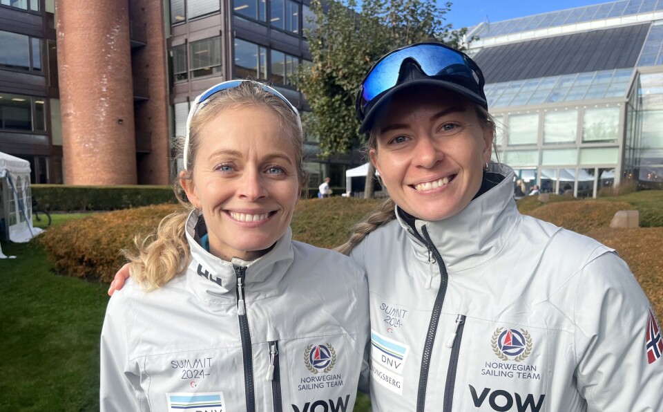 Gir seg med 49erFX, men ikke med seilingen