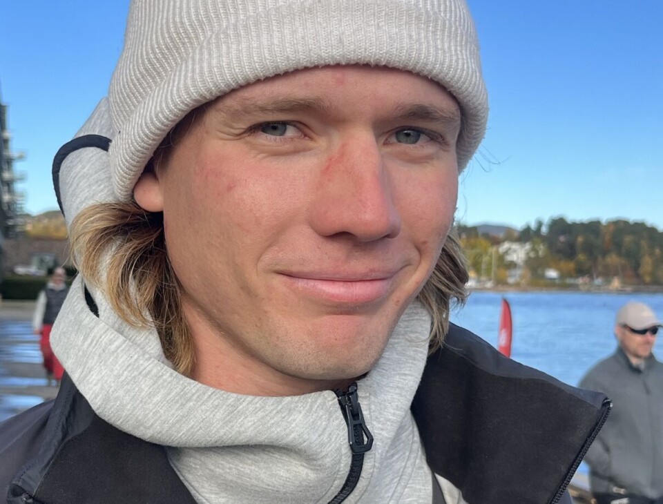 RORMANN: Jostein Aker er blitt en seiler som blir lagt merke til. .