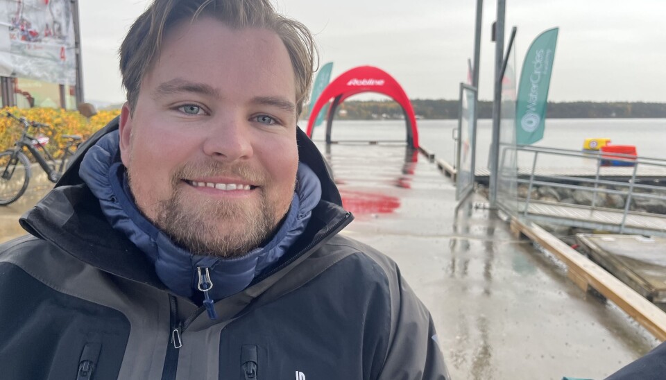 LEDER: Anders Pedersen og Soling-laget i tet i Mesterens Mester.