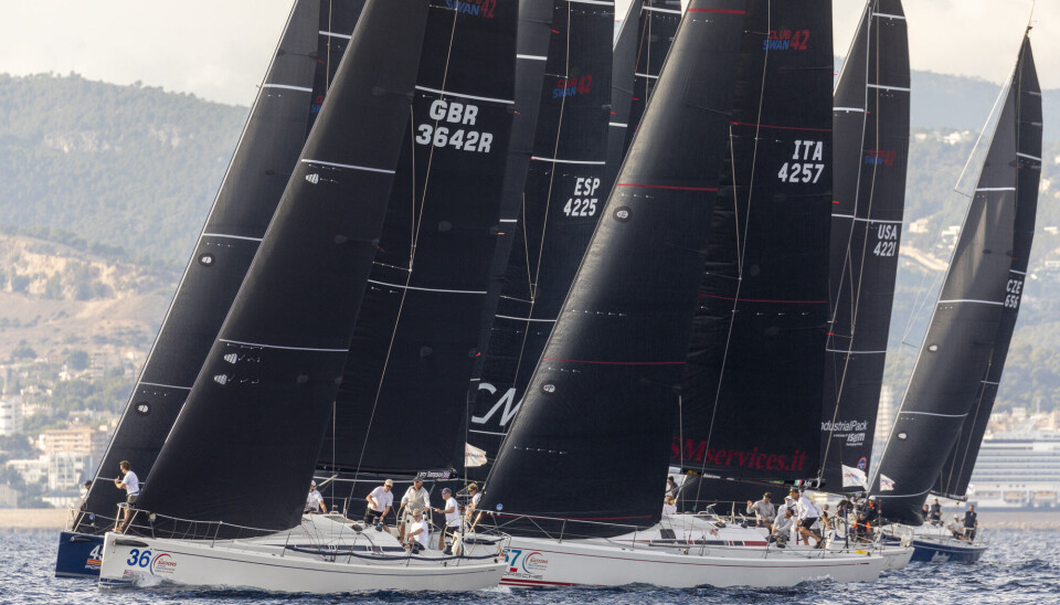 ClubSwan 42: Det deltok syv 42-fotere. Nå har Nautor utviklet en ny ClubSwan 43. The Nations League 2024 – Swan One Design Worlds