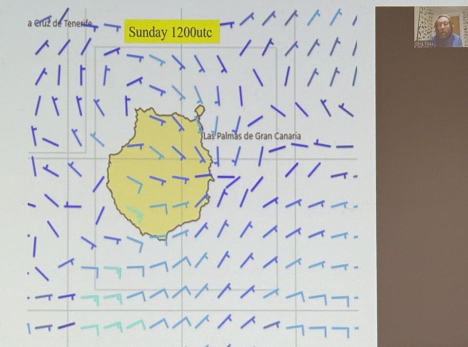 KRYSS?: Noen værmodeller sier at starten vil foregå i sønnavind, men det er høyst usikkert hva de lette vindene vil innebære. KRYSS?: Noen værmodeller sier at starten vil foregå i sønnavind, men det er høyst usikkert hva de lette vindene vil innebære.