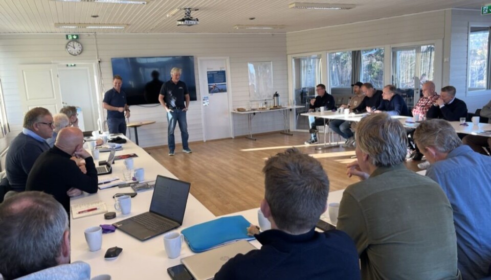 SAMLING: Ledere fra de fleste foreningene i Oslofjorden var samlet i Asker på lørdag.