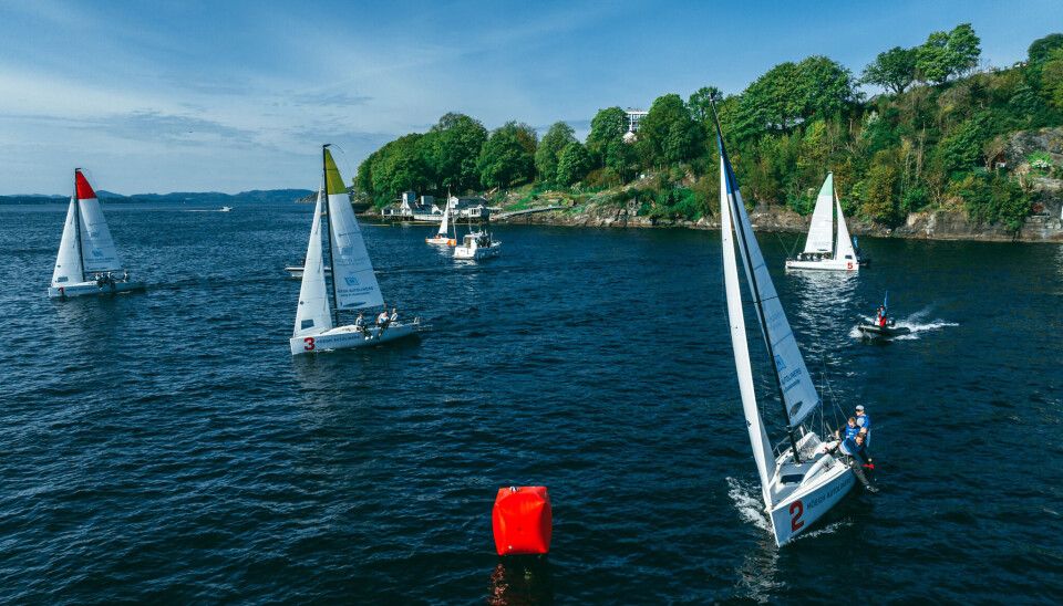 J/70: Seilsportsligaen i Bergen.