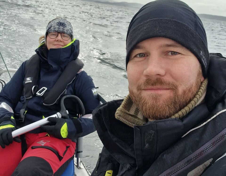 Unge seilere går fra 26 til 40 fot