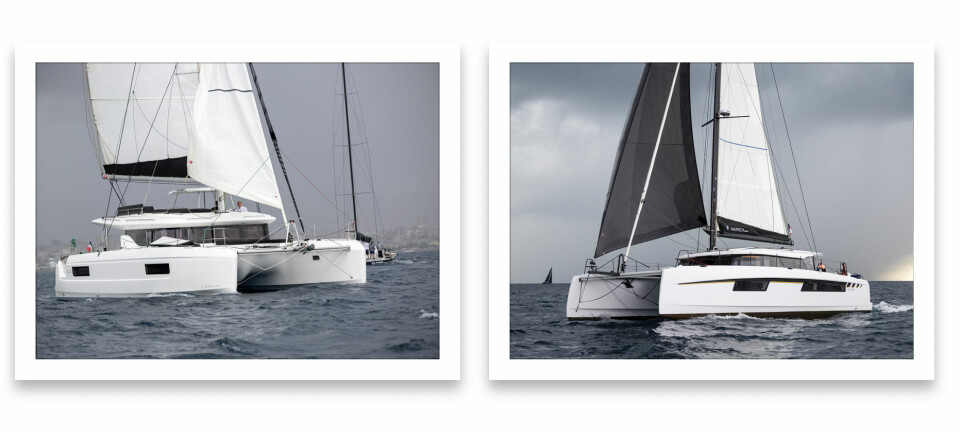 Hvilken er best, Lagoon 43 eller Nautitech 48 Open.