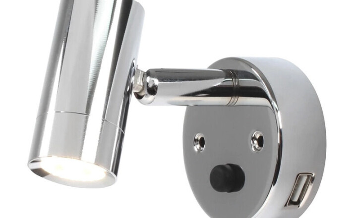 Gavetips til båtfolk: Rimelig LED-lampett med USB-uttak