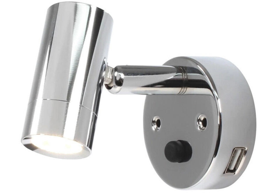 Gavetips til seilere: Rimelig LED-lampett med USB-uttak