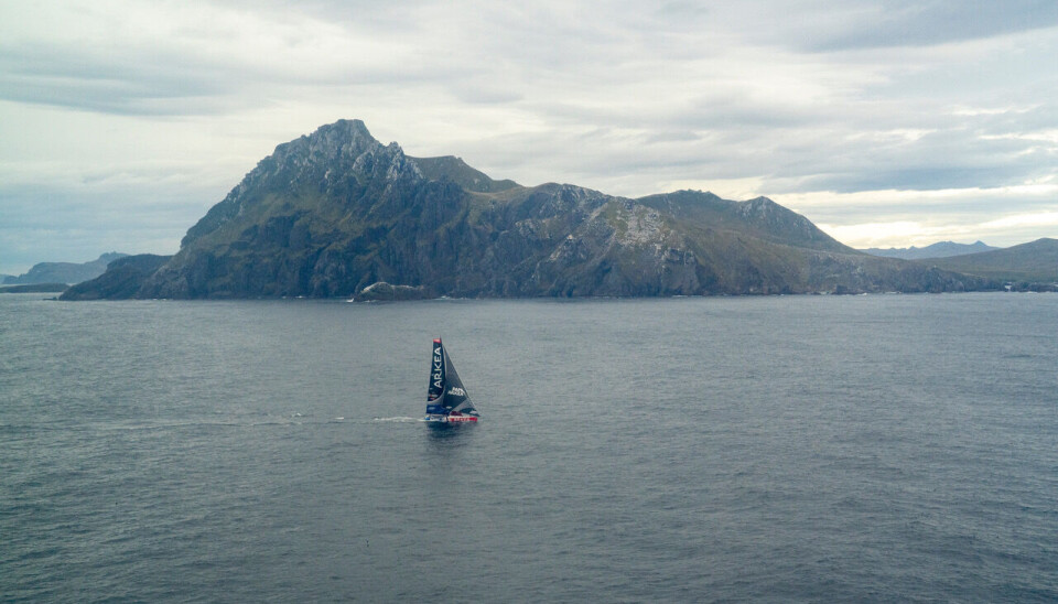 KAPP HORN: Yoann Richomme ble først inn i Atlanterhavet.