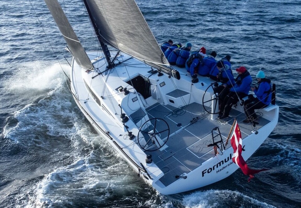 SJØSATT: Xr-41 skal delta i doublehandedklassen i Fastnet race mot de beste fra Frankrike og tre norske båter.