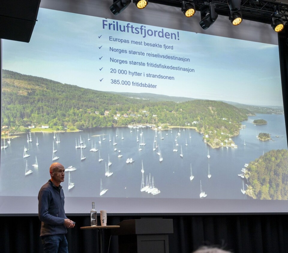 Kjetil Johannessen fra OF minnet om at Oslofjorden er friluftsfjorden og at areal som brukes aktivt til friluftsliv ikke er aktuelt for oppdrett.