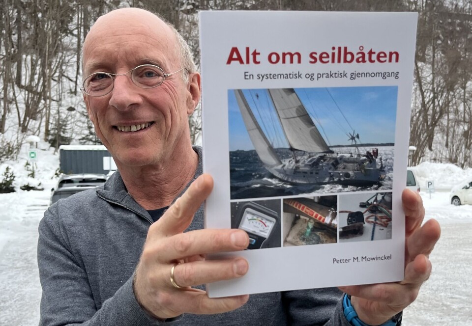 FERSK: Petter Mowinckel har skrevet en bok som skal hjepe folk til å velge fornuftig båt.