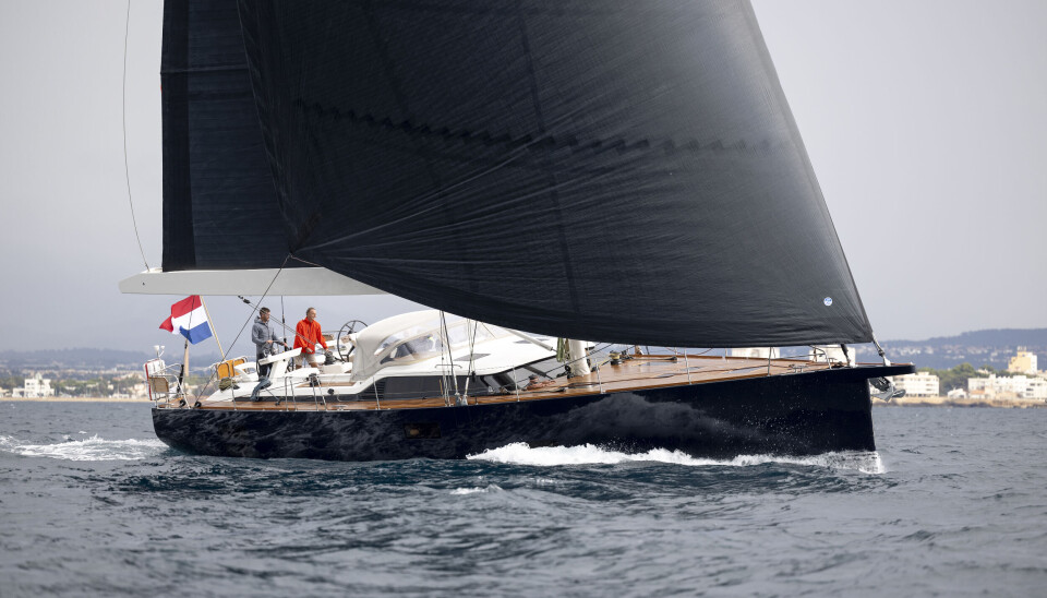 PALMA: Contest 63 CS passer godt inn i miljøet på Palma de Mallorca, et senter for superyachts.
