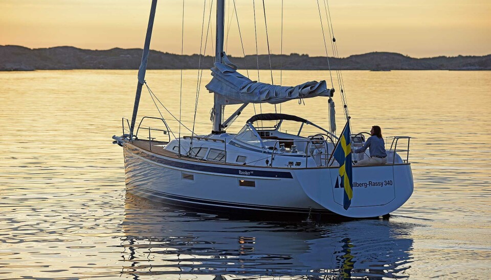 Hallberg-Rassy 340 overrasker