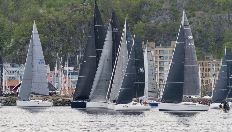 START: NM starter fra Holmestrand sammen med Skagen Race. Her fra 2024.