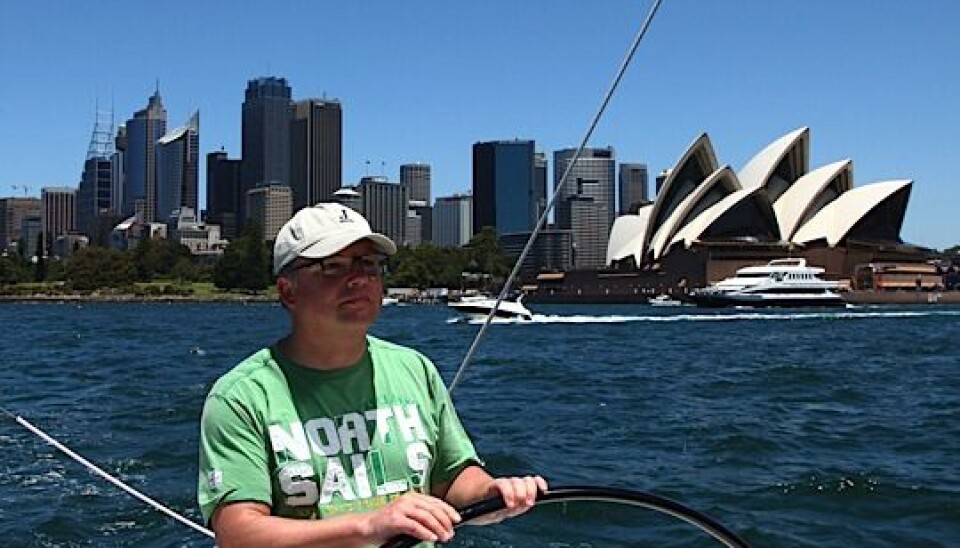 Peter Gustafsson i Sydney