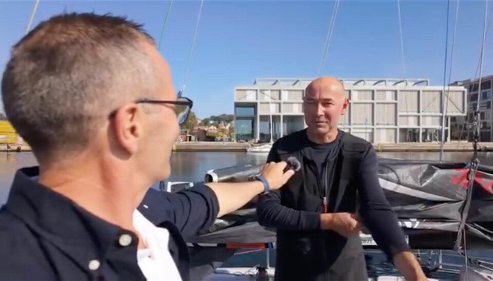 INTERVJU: Tim Sandberg, som topper SEILmagasinet shorthanded-ranking ved årsskiftet, blir intervjuet etter seieren i Silverrudder i 2024.