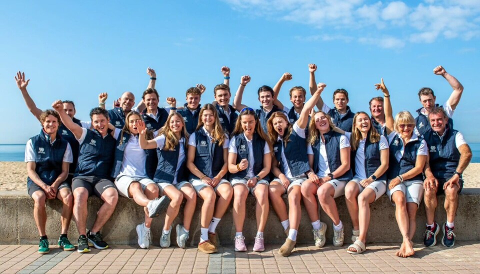 Det norske seilerlandslaget på Mallorca