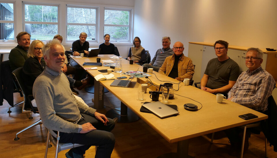 PLANLEGGING: Folk fra seilforeningene rundt i Indre Oslofjord var samlet hos SEILmagasinet for å planlegge Oslofjorden Rundt i mai.