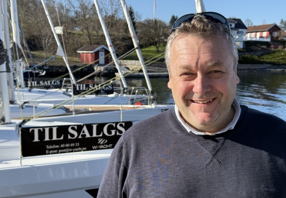 VOLLEN: Velkommen til båtprat sier Ole André Worre i W-Yachts.