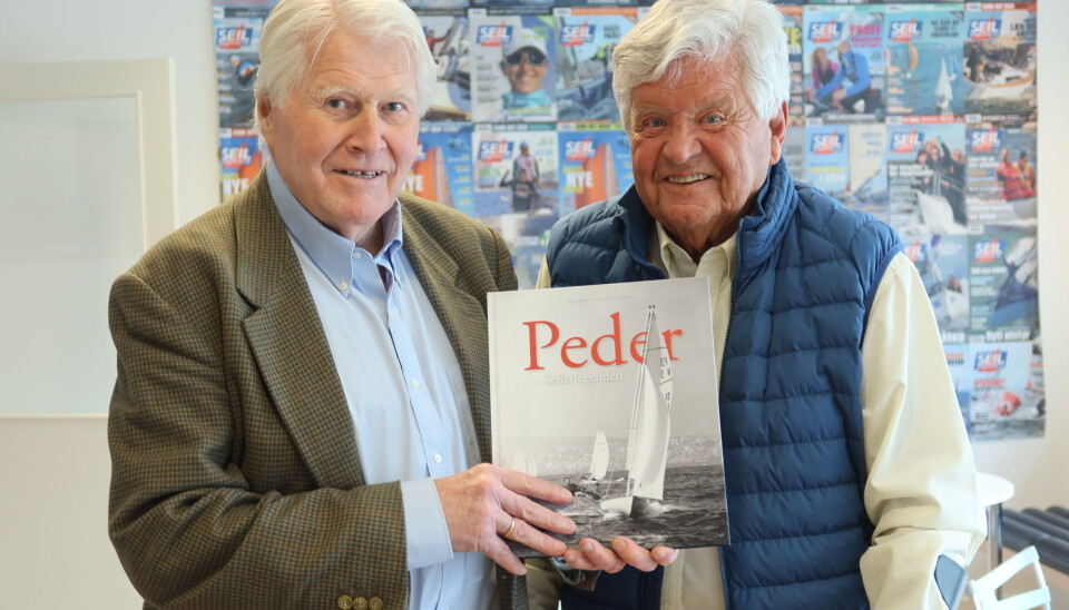 FORFATTER: Mikkels siste bok var om OL-vinneren Peder Lunde.
