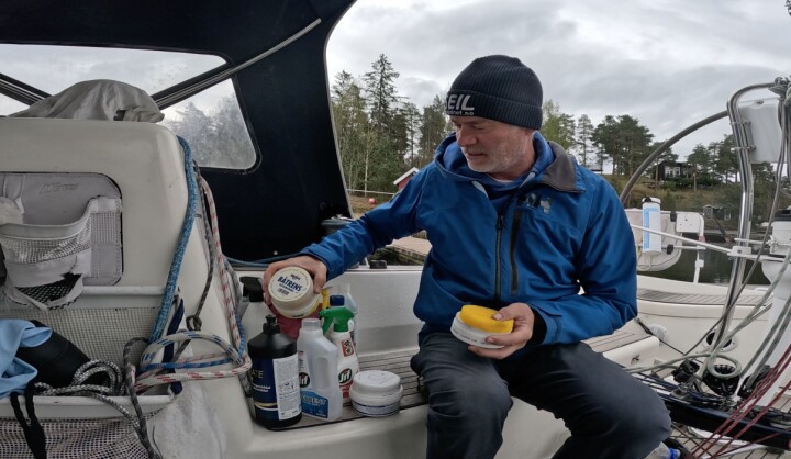 Effektiv vask av dekk og cockpit