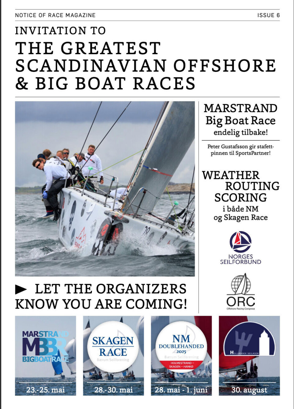 Notice of Race Magazine