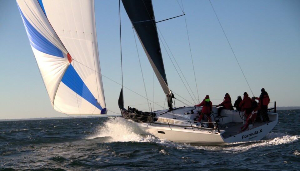 NY: XR 41 skal endelig vise muskler mot andre båter i en regatta i Kiel.