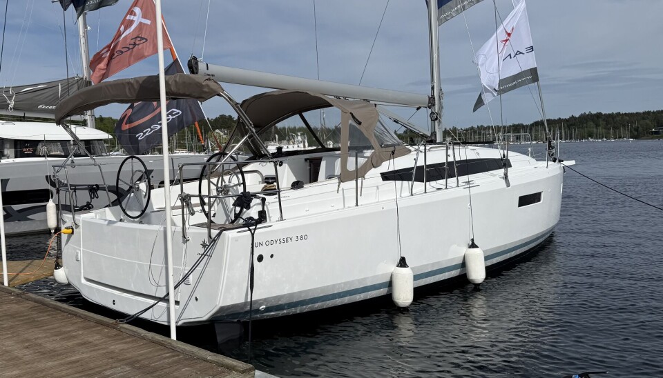 SEIL: Jeanneau Sun Odyssey 380 er seilbten Heitman har valgt å vise frem.