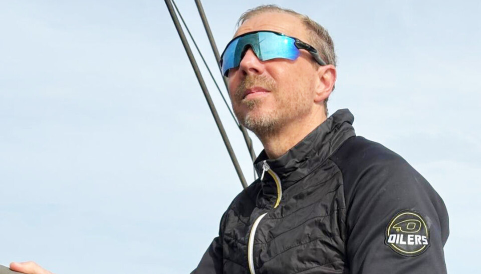 VOLVO OCEAN RACE: Frank har benyttet tiden i november til å seile Volvo Ocean Race 65. VOLVO OCEAN RACE: Frank har benyttet tiden i november til å seile Volvo Ocean Race 65.