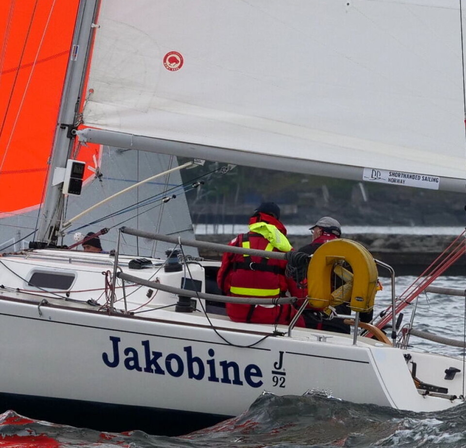 FAVORITT: «Jakobine» har imponerdnde historikk på regattabanen.