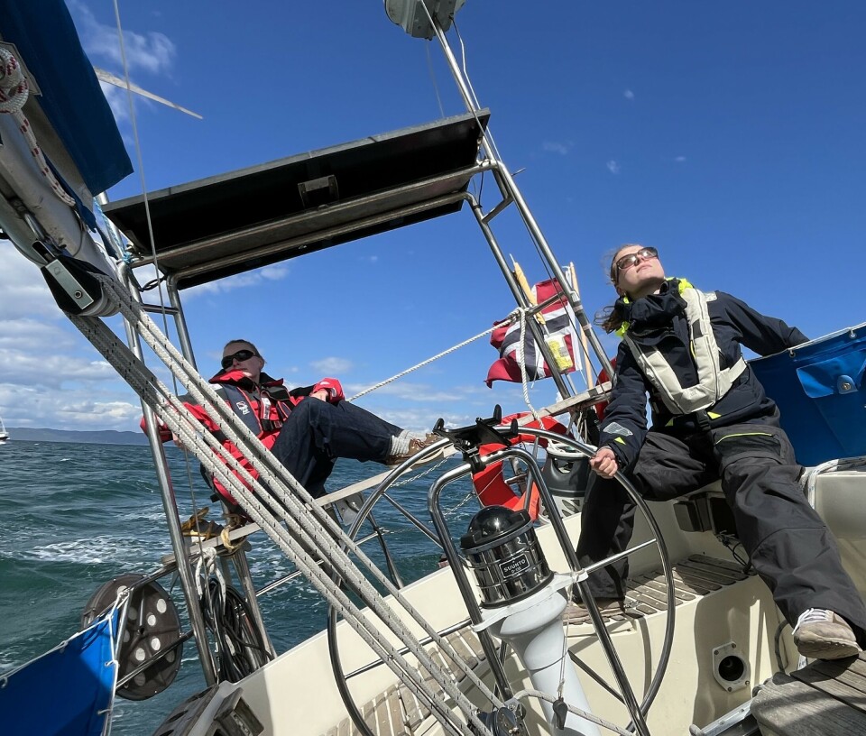 LANGTUR: Fatuhiva er rigget for å dea på jordomseiling.