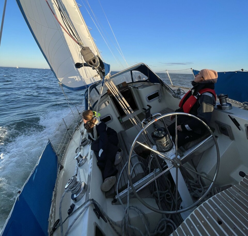 KRYSS: Fatuhiva for fulle seil ut Oslofjorden