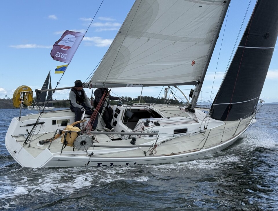 LEDER: J_92 «Jakobine» leder NM og vant den minste shorthandedklassen i Skagen Race.