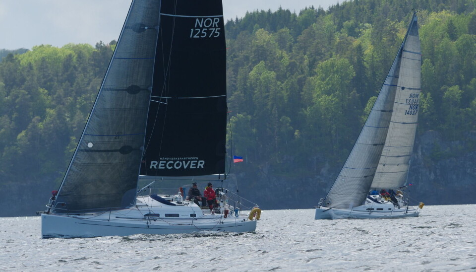 X_YACHTS: Kamfjord og Brodkrob i hver sin X-34 mot Horten. Slik ble stillingen i ål også.