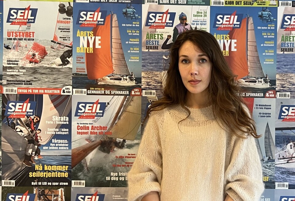 JOURNALIST: Susannah Eeg er ny journalist i SEILmagasinet. På fritiden seiler hun IF Marieholm.